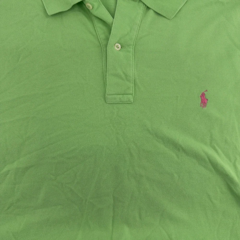 Polo‎ Ralph Lauren Mens 2XL Big Lime Green Pink Pony Polo Shirt